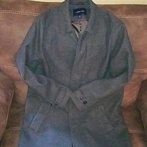 Lands End Herringbone Top /Commuter Coat